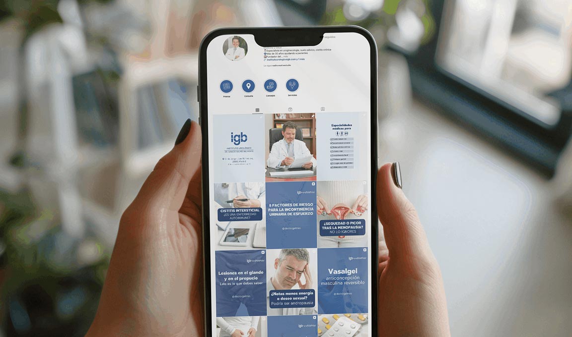Redes sociales: Instituto Urológico IGB